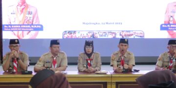 Rakercab Tahun 2023, Ketua Kwarcab Majalengka Berharap Gerakan Pramuka bisa Lebih Maksimal Mendukung Program Pemerintah