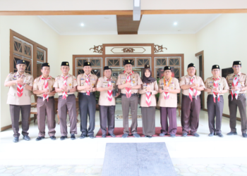 Kamabicab Melantik Pengurus dan Andalan Kwarcab Magelang masa bakti 2022 – 2027