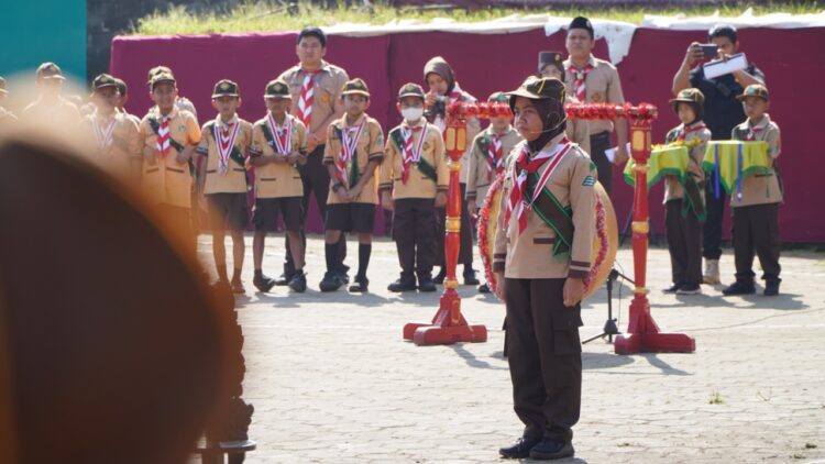 Keseruan Pembukaan Pesta Siaga Binwil Semarang di Ponpes Darul Amanah Kendal
