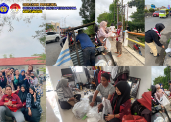 Pramuka Universitas Singaperbangsa Karawang Melaksanakan Program Kerja Racana Menabung