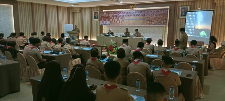 Workshop Peningkatan Pengetahuan Wawasan Kependudukan Bagi Anggota Pramuka