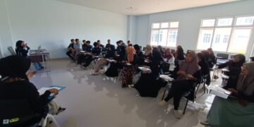 Melek Teknologi Pramuka UIN Sutha Jambi Adakan Pelatihan Penulisan Berita