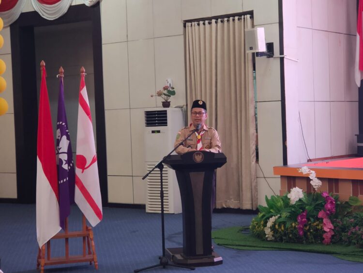 Ketua Harian Mabida Riau Buka Rakerda Tahun 2023, Berharap Kwartir Selalu Kreatif dan Inovatif