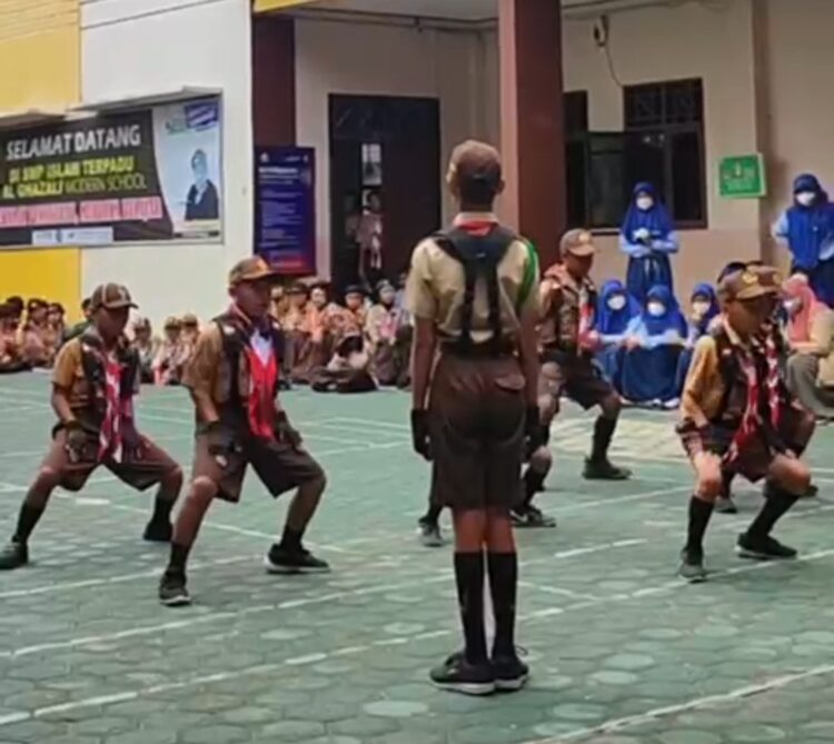 Pramuka SMPIT Al Ghazali Palangka Raya Gelar Giat Tangkas Pramuka