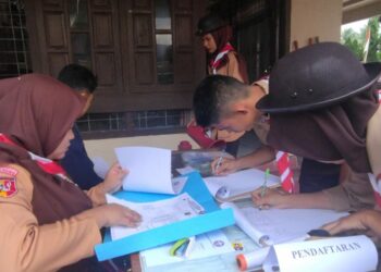 Kwarcab 0305 Gerakan Pramuka Kabupaten Padang Pariaman Gelar Seleksi Raimuna Nasional XII Tahun 2023