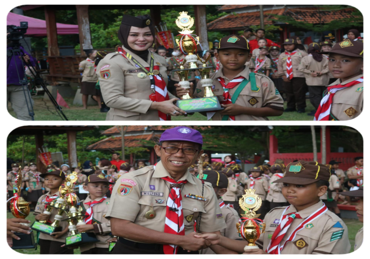 Kontingen Rembang Sabet 2 Piala di Pesta Siaga Binwil Pati Tahun 2023