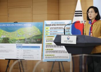 43.000 Pramuka Dari Seluruh Dunia Berkumpul di Saemangeum, Korea