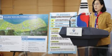 43.000 Pramuka Dari Seluruh Dunia Berkumpul di Saemangeum, Korea