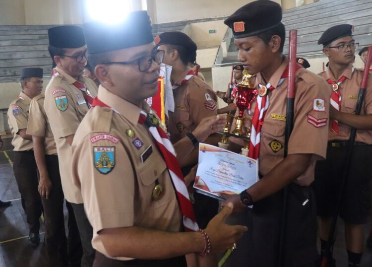 Siapkan Regu Berprestasi Tinggi, Kwarcab Badung Gelar Lomba Tingkat III