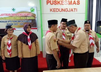 Pelantikan Pengurus Saka Bakti Husada Pangkalan Puskesmas Kedungjati