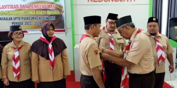 Pelantikan Pengurus Saka Bakti Husada Pangkalan Puskesmas Kedungjati