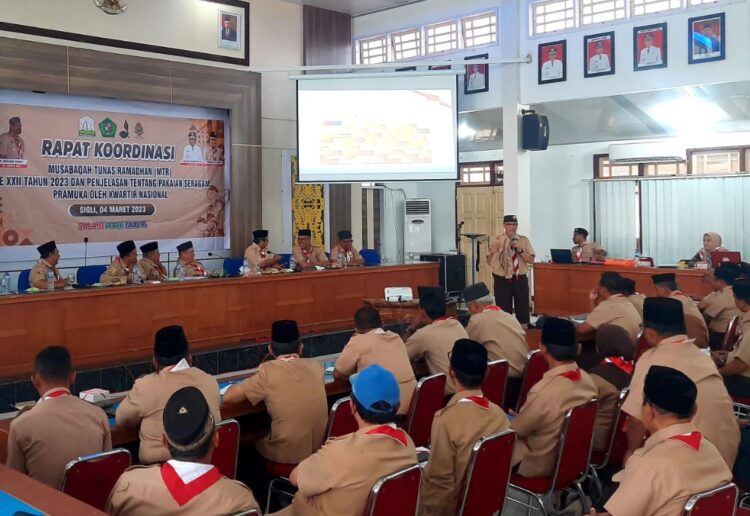 Jelang Musabaqah Pramuka se-Aceh Ke-XXII 2023, Kwarda Gelar Rapat Koordinasi