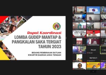 6 Pangkalan Gudep dan 6 Pangkalan Saka / Sako akan di pilih Untuk Lomba Gugus Depan Mantap dan Pangkalan Saka / Sako Tingkat Kwarda Jawa Tengah 2023