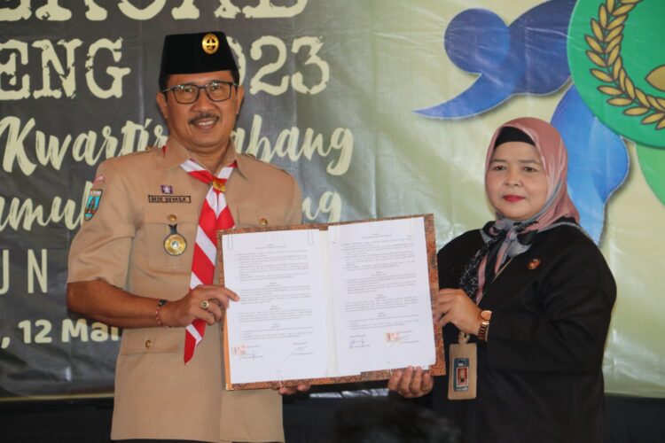 Pramuka Kwarcab Buleleng dan LPP RRI Singaraja Sepakat Gaungkan “Gema Pramuka”