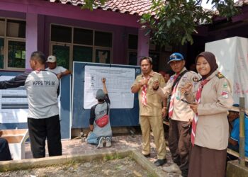 Libatkan Anggota Dalam PAM Pilkades, Inilah Harapan Kak Gogo Badarudin selaku Ketua Kwarran Jonggol