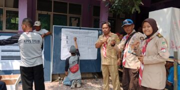 Libatkan Anggota Dalam PAM Pilkades, Inilah Harapan Kak Gogo Badarudin selaku Ketua Kwarran Jonggol