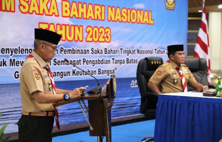 Ketua Kwarnas Apresiasi Kepada Pinsaka Bahari Yang Aktif Melakukan Kegiatan Kebaharian