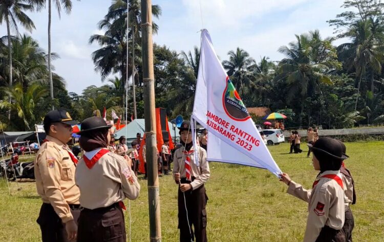 Bentuk Karakter dan Kepribadian, Kwarran Ajibarang Gelar Jambore