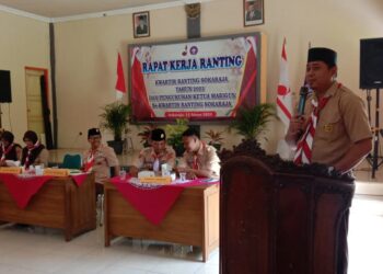 Kwarran Sokaraja Gelar Rapat Kerja dan Pengukuhan Ketua Mabigus