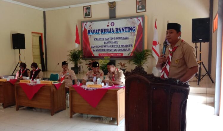 Kwarran Sokaraja Gelar Rapat Kerja dan Pengukuhan Ketua Mabigus