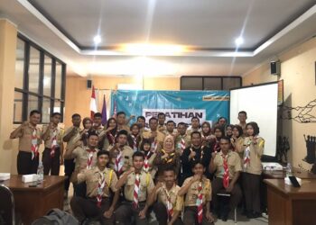 Tingkatkan Kesadaran Para Penulis Muda, Kwarcab Rembang Gelar Pelatihan Jurnalistik