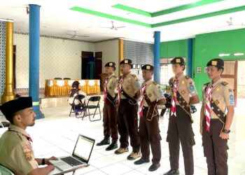 Pramuka Penegak Kwarran Ciseeng Kabupaten Bogor Bersaing Ikuti Seleksi Raimuna Nasional XII