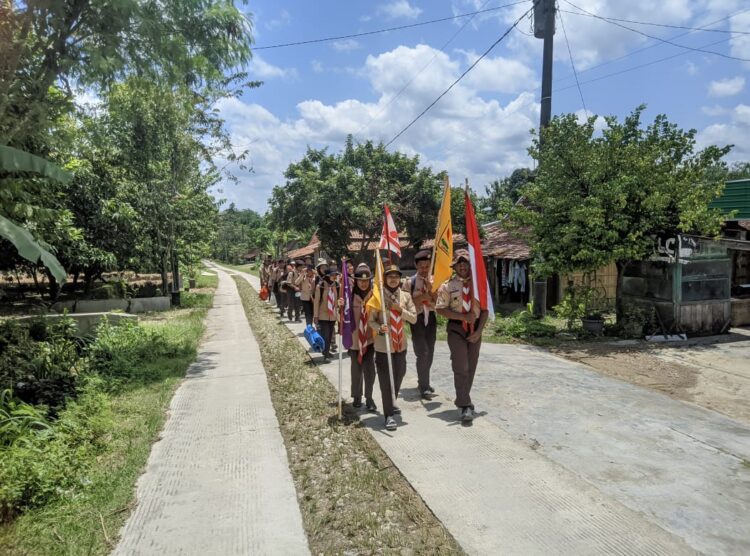 Gudep Pangkalan SMA 1 Gabus Gelar Pengembaraan Dan Uji SKU Bantara