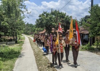 Gudep Pangkalan SMA 1 Gabus Gelar Pengembaraan Dan Uji SKU Bantara