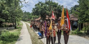 Gudep Pangkalan SMA 1 Gabus Gelar Pengembaraan Dan Uji SKU Bantara