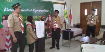 Gudep Sriwijaya Laksanakan Orientasi Kepramukaan