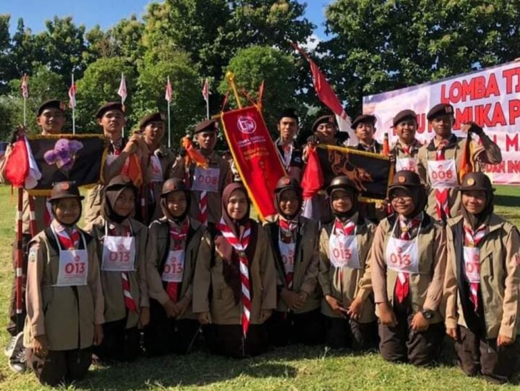 Pramuka MTsN 1 Kota Bima Raih Prestasi pada LT-IV Kwarda NTB 2023