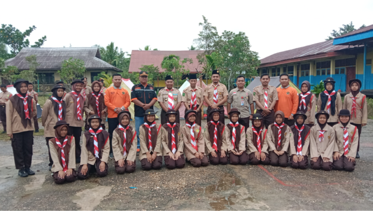SMPN 1 Batang Tuaka Gandeng ORARI Kenalkan Teknologi Dalam Giat Kepramukaan