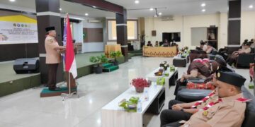 Hadiri Pelantikan Mabi dan Pengurus Gudep Unilak, Ini Harapan Kwarda Riau