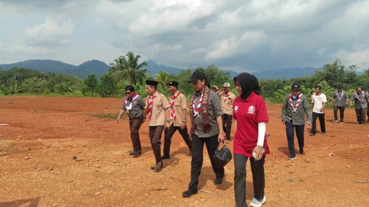 Kak GKR Mangkubumi Pimpin Kunjungan Monitoring 4 Kampung Pramuka di Kwarcab Kabupaten Tasikmalaya