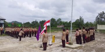 Kwarran Tanah Merah Lantik 29 Penegak Bantara 