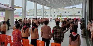 Camat Binawidya Buka Lomba Tingkat II Tahun 2023