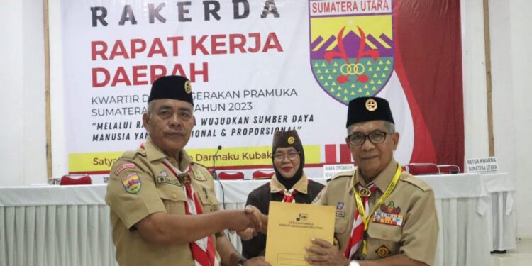 Ketua Kwarda Sumut Apresiasi Pengucapan Janji Juri Lomba LT-IV Tahun 2023