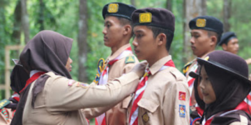 Pramuka SMAN 1 Ajibarang Adakan Gladi Tangguh dan Pelantikan Pramuka Penegak Bantara