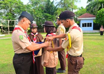 Saka Dirgantara Lanud Roesmin Nurjadin Terima 49  Anggota Baru