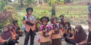 Jelang Puasa, Pramuka Siaga SDN 008 Rejosari Kunjungi Objek Wisata