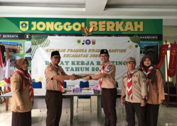 Persiapkan Program Kerja Tahun 2023, Kwarran Jonggol Kabupaten Bogor Adakan Rapat Kerja