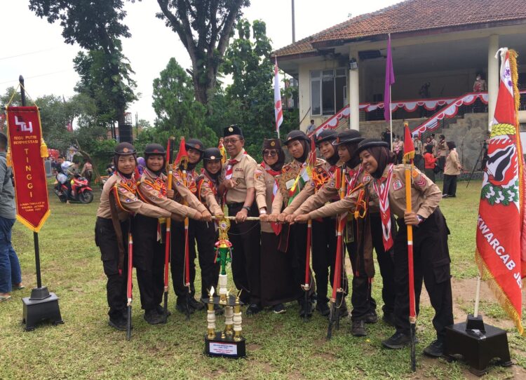 Perjuangan Regu Ester Dari Kwarda Jawa Tengah Menuju LT-V Tahun 2023