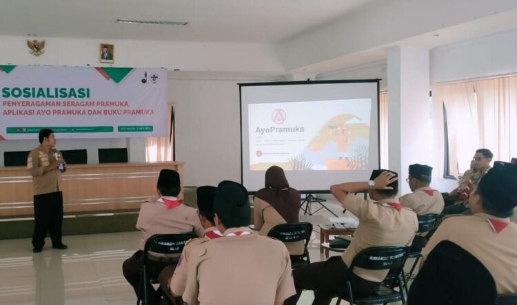 Kwarda Banten Gelar Sosialisasi Aplikasi Ayo Pramuka