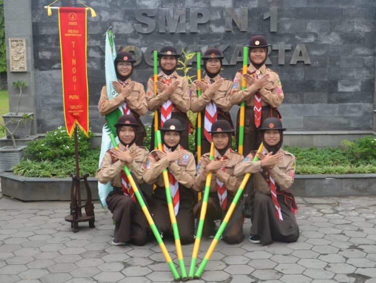 Regu Beringin Peserta LT-V 2023 dari Kwarda D.I. Yogyakarta