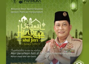 Ketua Kwarnas Sampaikan Selamat Hari Raya Idul Fitri 1444 H