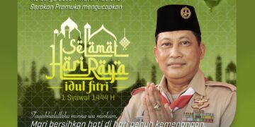 Ketua Kwarnas Sampaikan Selamat Hari Raya Idul Fitri 1444 H