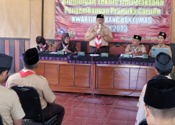 Kwarcab Banyumas Tahun 2023 Targetkan Cetak 5000 Pramuka Garuda