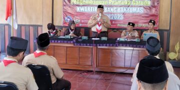 Kwarcab Banyumas Tahun 2023 Targetkan Cetak 5000 Pramuka Garuda