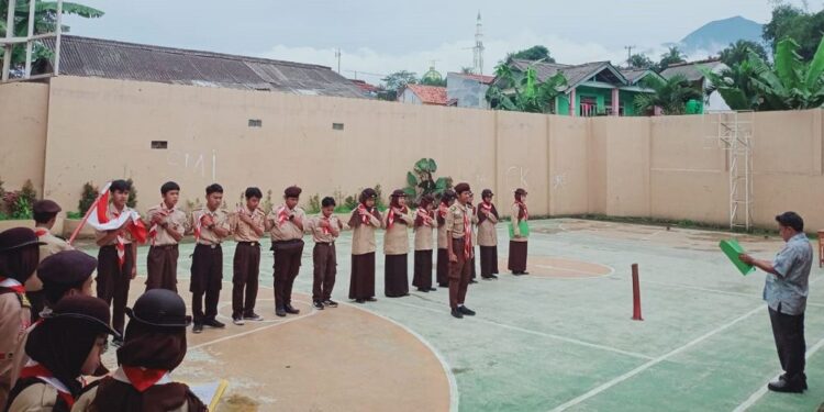 Inilah Harpan Ketua Mabigus SMA Al-Hikmah Saat Lantik Penegak Bantara dan Laksana Di Bulan Ramadhan