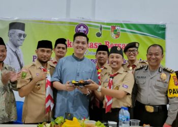 Syukuran HUT ke-2, Kwarran Binawidya Gelar Buka Puasa Bersama